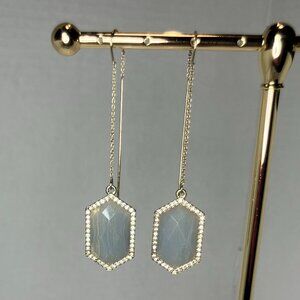 Lavender Dangle Earrings